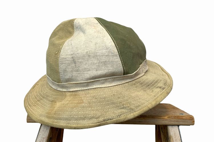 デッドストック!!40s~50sビンテージUSミリタリーM37スタイルHBTヘリンボーン他ランドリーバッグオリジナルリメイクハットクレイジーr176拍卖