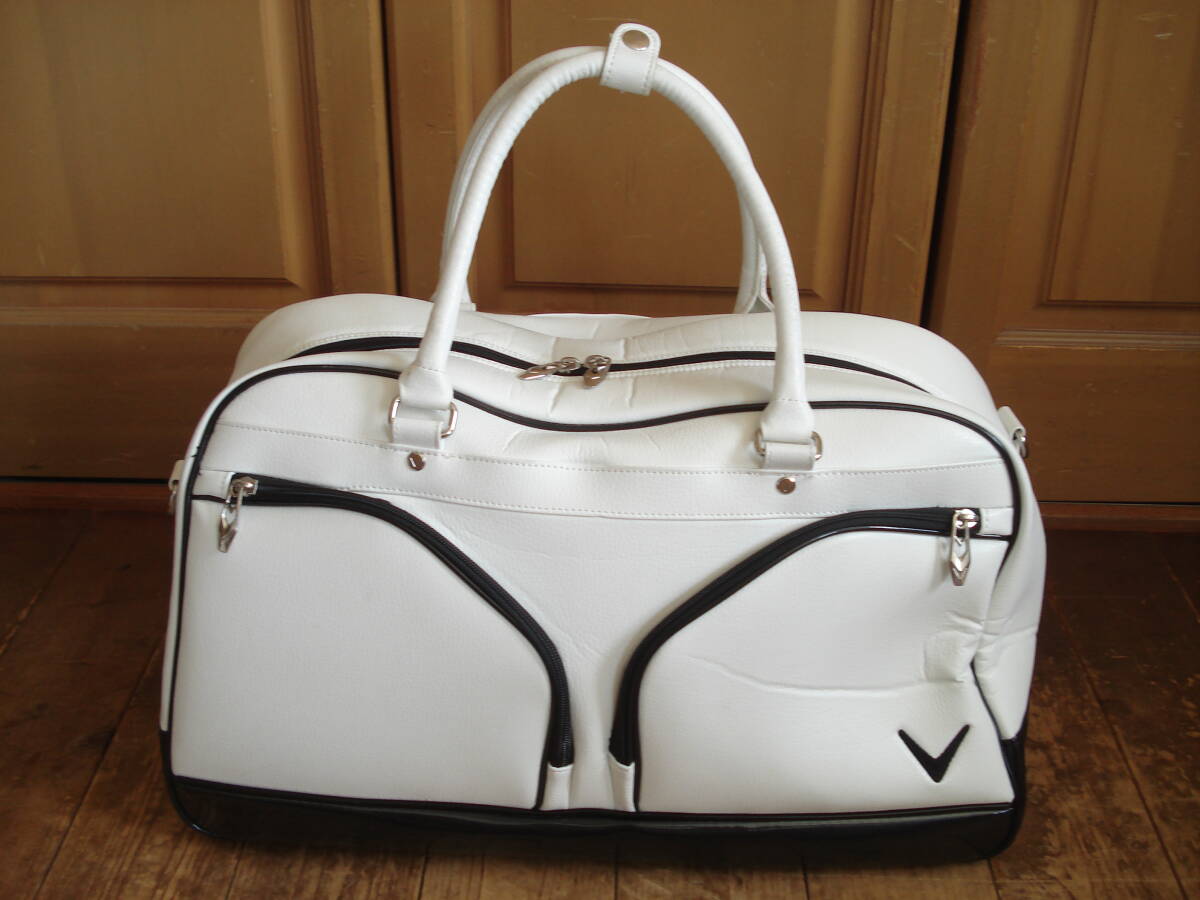 1~2回使用のみ! 美品! 手渡し大歓迎! ★ キャロウェイ Callaway ボストンバッグ! シューズ収納ポケット付き! ★拍卖