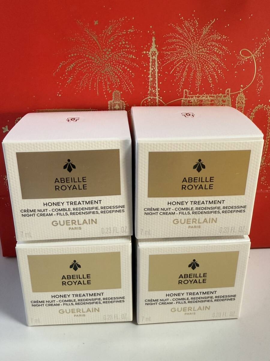 ゲラン アベイユ ロイヤル トリートメント ナイトクリーム 7ml x 4個 新品拍卖