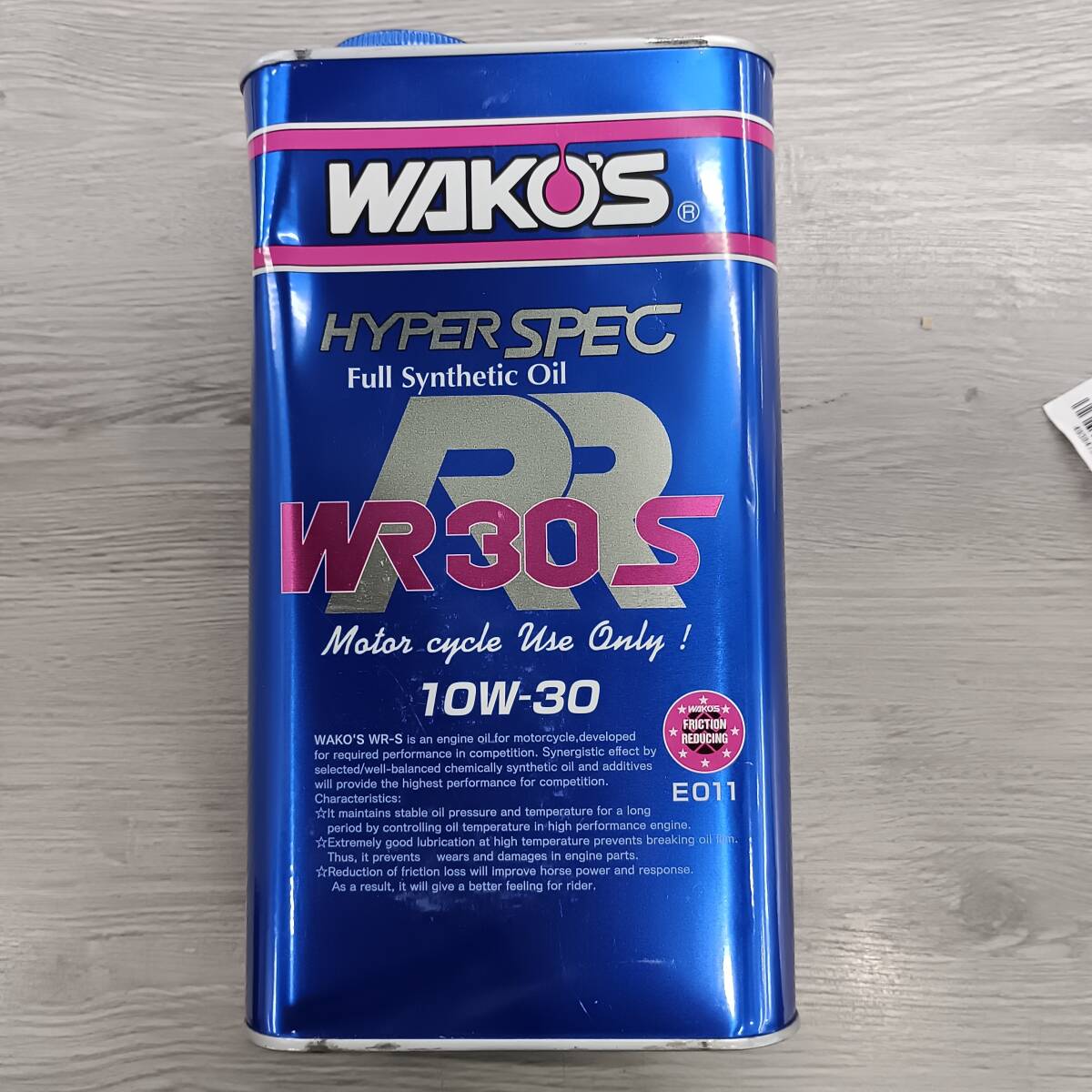 WAKO'S ワコーズ ダブルアールS WR30S 10W-30 2リットル 缶へこみあり 管理3006拍卖