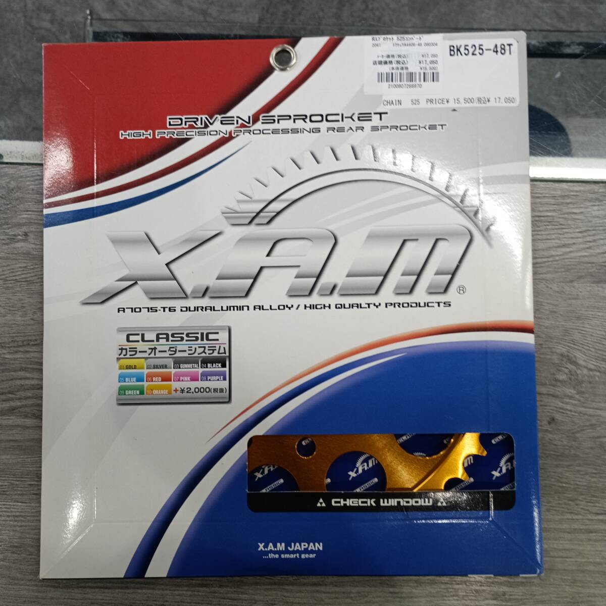 XAM ザム スプロケット A4406-48T BK525-48T 特注品 管理3006拍卖