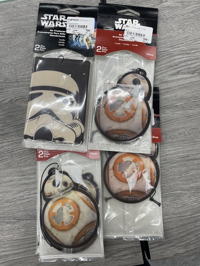 スターウォーズ 芳香剤セット 吊り下げタイプ バニラの香り 2Px5(10P) 限定品 管理3006拍卖