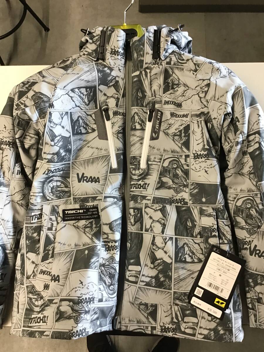 2005 RSJ730 ソフトシェル オールシーズンパーカ COMIC GRAY Lサイズ RSタイチ タイチ ジャケット拍卖