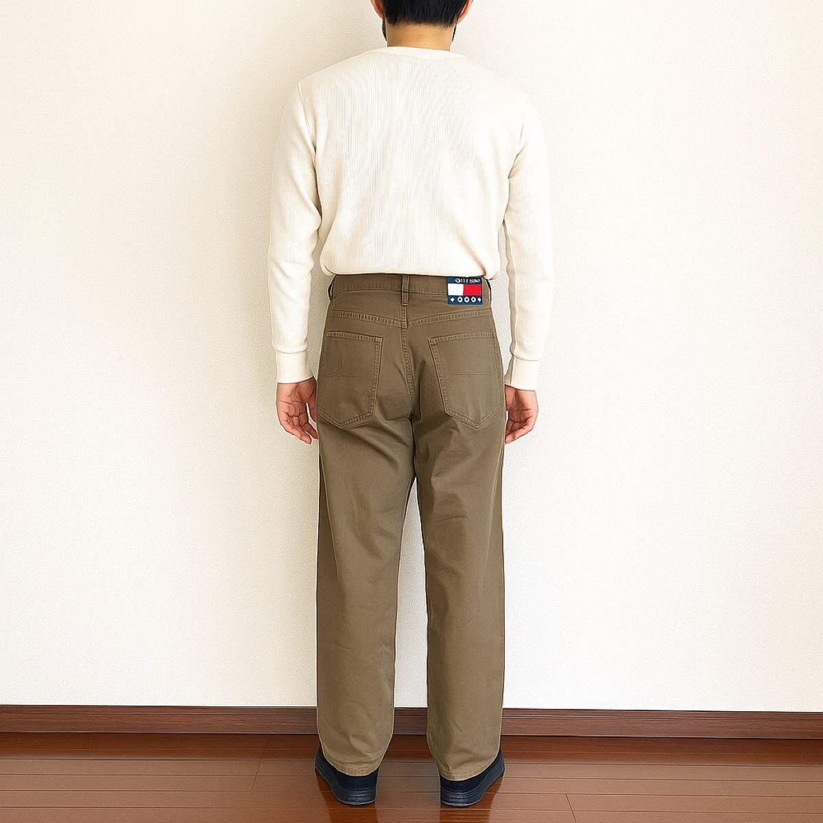 トミージーンズ ロゴ 刺繍 チノパン スラックス パンツ ヴィンテージ 拍卖