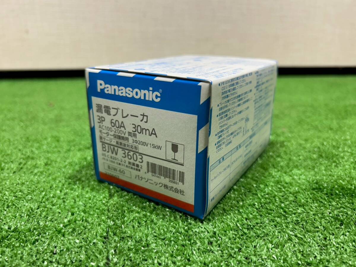 (S1054)パナソニック (Panasonic) 漏電ブレーカ BJW型 O.C付 モータ保護兼用 BJW3603拍卖