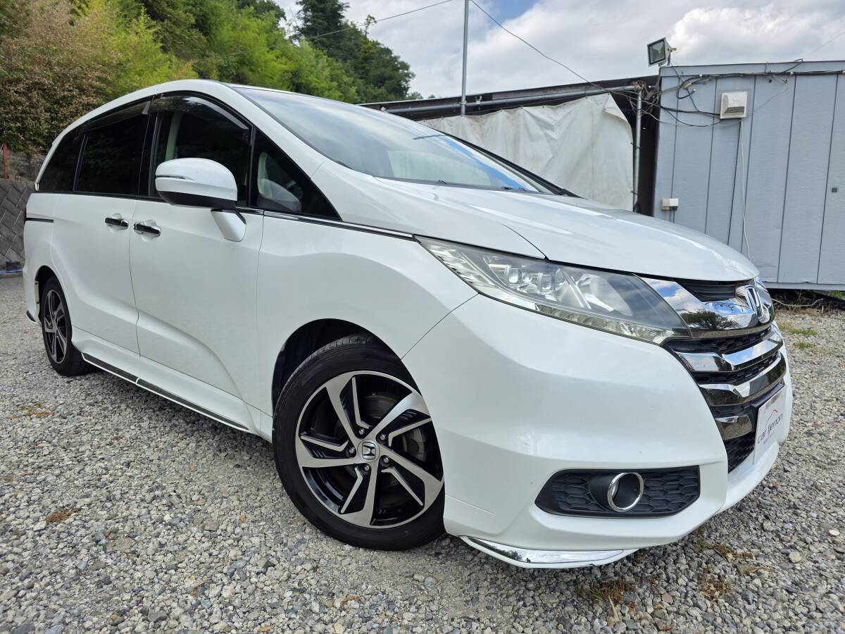 オデッセイ☆アブソルート☆車検令和9年10月☆純正メーカーナビ☆CD☆DVD☆地デジ☆BT☆クルコン☆ETC☆Bカメラ☆フリップダウンモニター拍卖