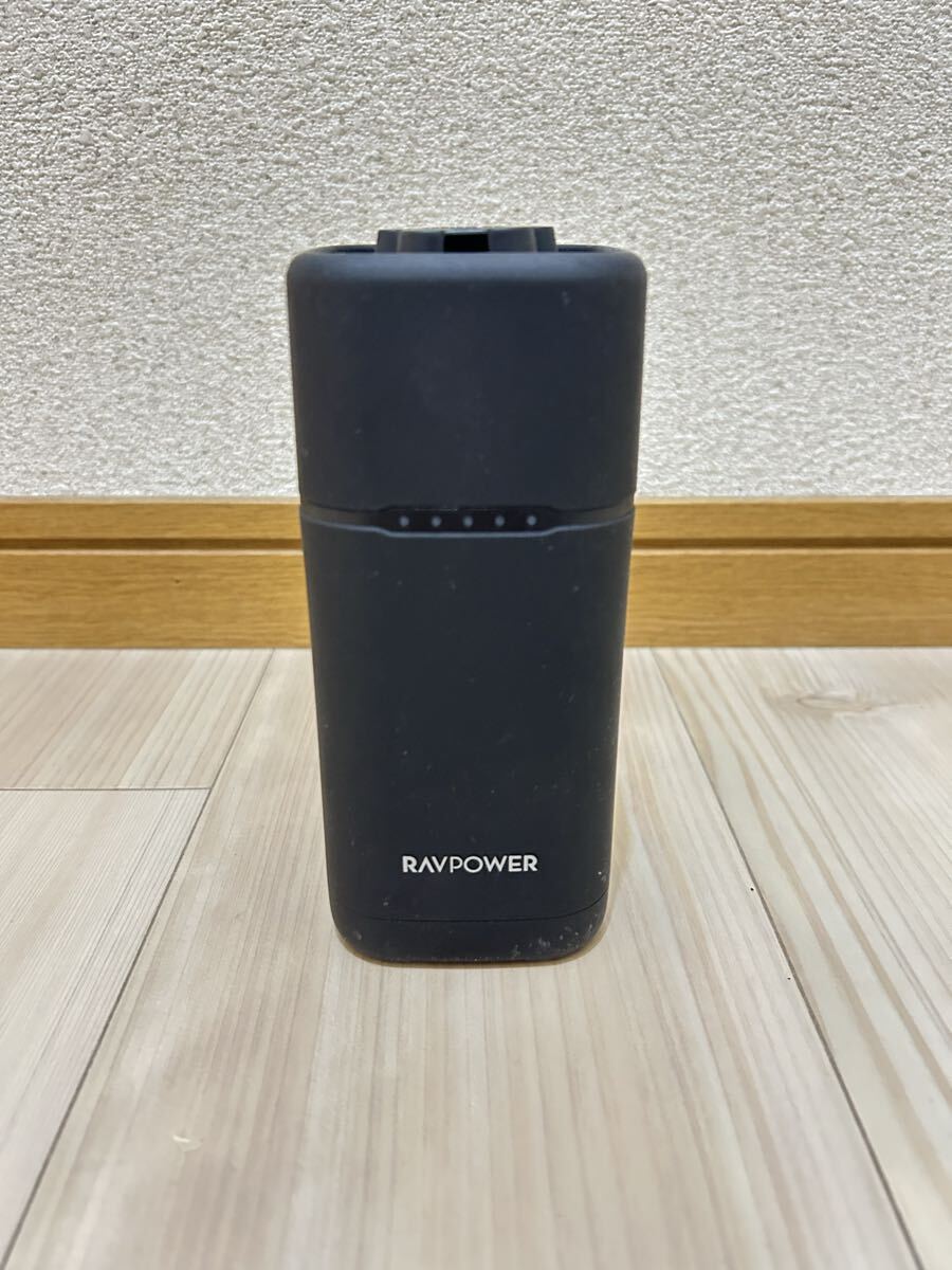 ジャンク品 RAV POWER POWERSTATION RP-PB054 大容量20100mAh モバイルバッテリー USB-C,ACアダプター拍卖