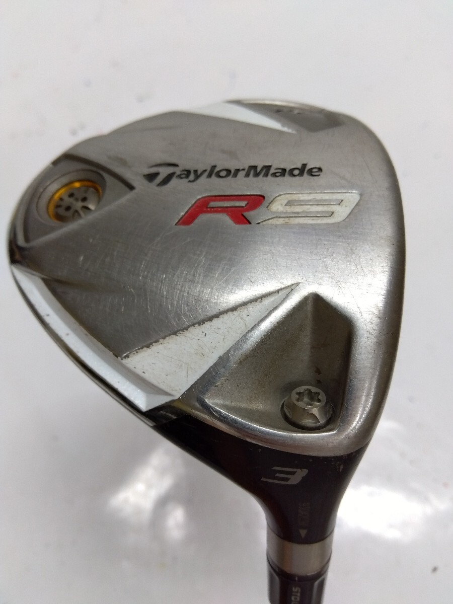 TaylorMade R9 FW 3W 15度 flex:不明 メンズ右 TourAD カーボンシャフト テーラーメイド フェアウェイウッド拍卖