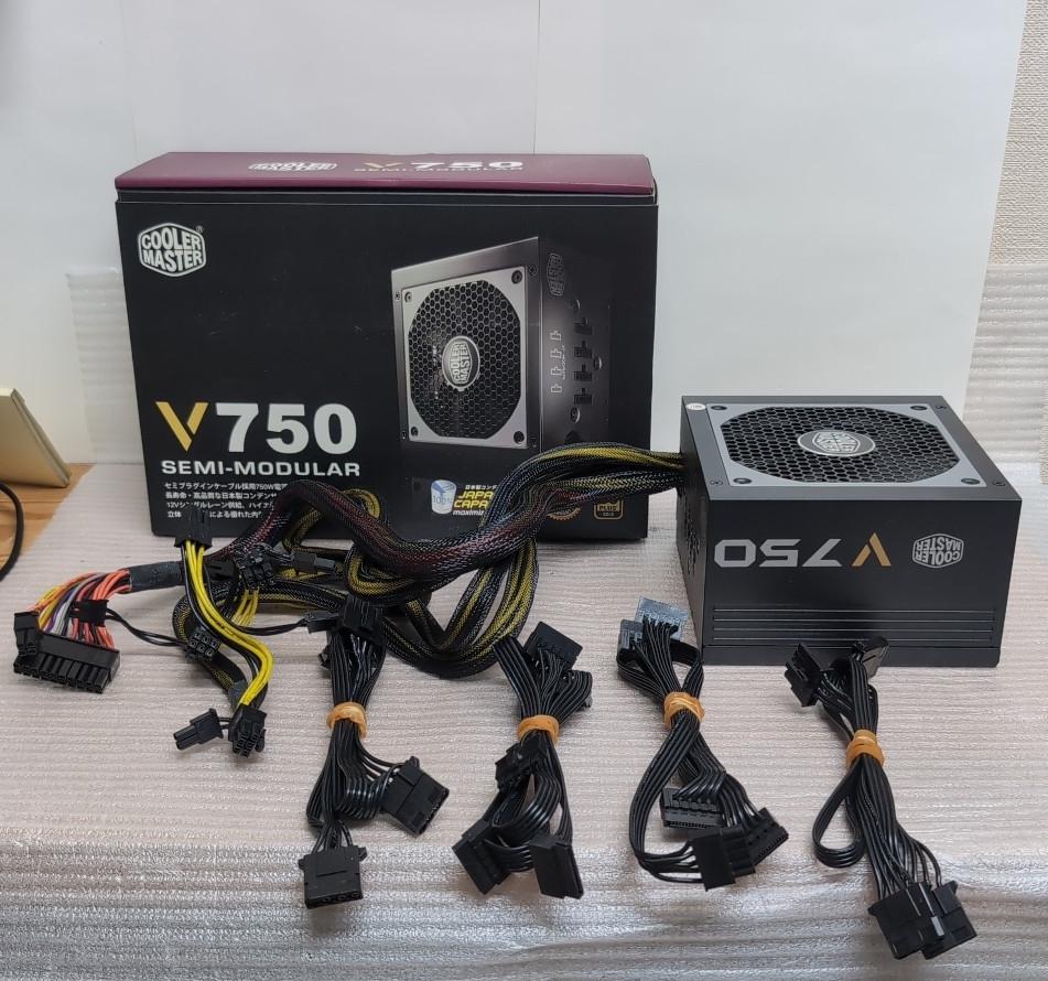 クーラーマスター ATX電源 80PLUS GOLD V750拍卖
