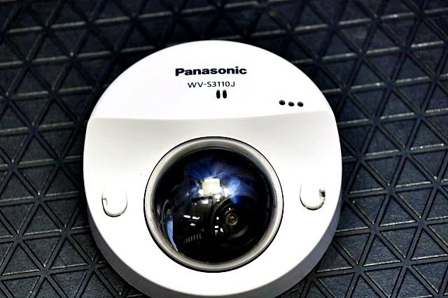 2台入荷 Panasonic/パナソニック WV-S3110J HDコンパクトドームネットワークカメラ 59949Y拍卖