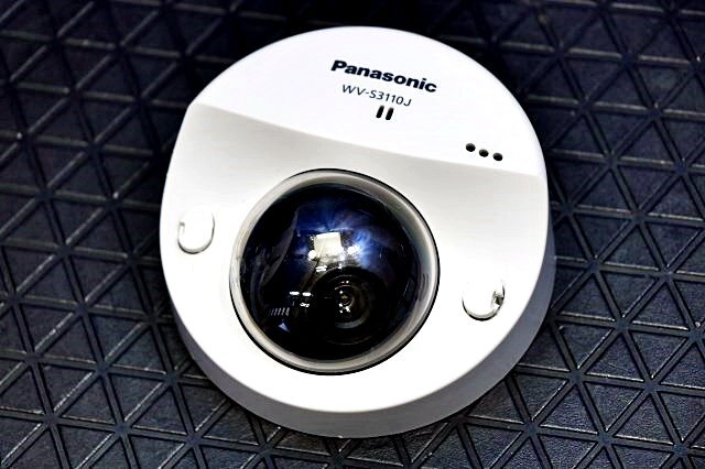 3台入荷 Panasonic/パナソニック WV-S3110J HDコンパクトドームネットワークカメラ 59947Y拍卖