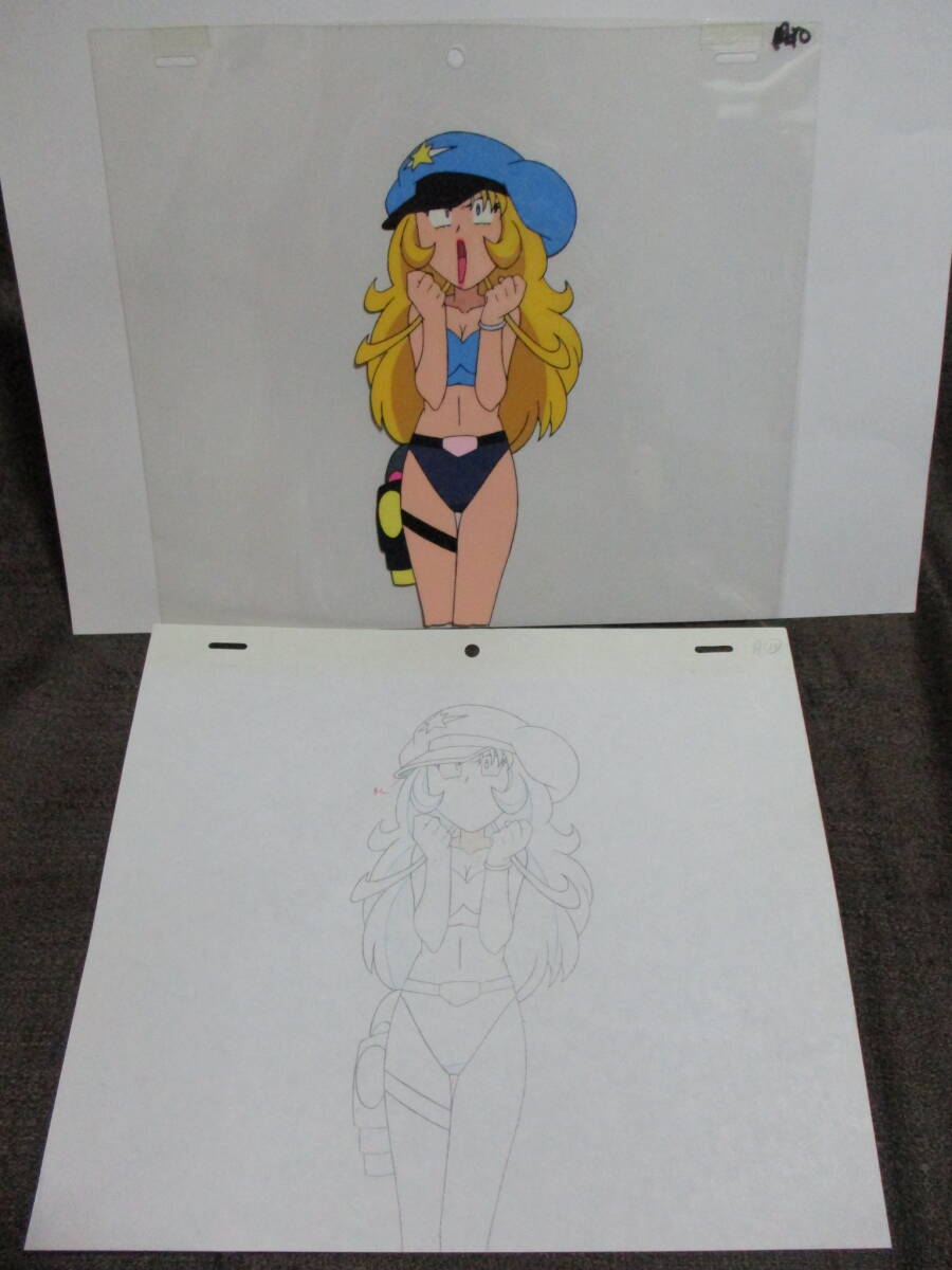 タイムボカン 2000 怪盗きらめきマン 「ルージュ セル画」 動画付き /タツノコプロ タイムボカンシリーズ     管理:(S1-77☆拍卖