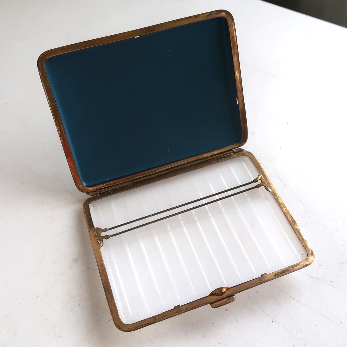 レトロ セルロイド タバコケース シガレットケース ビンテージ アンティーク 昭和 骨董 中古拍卖