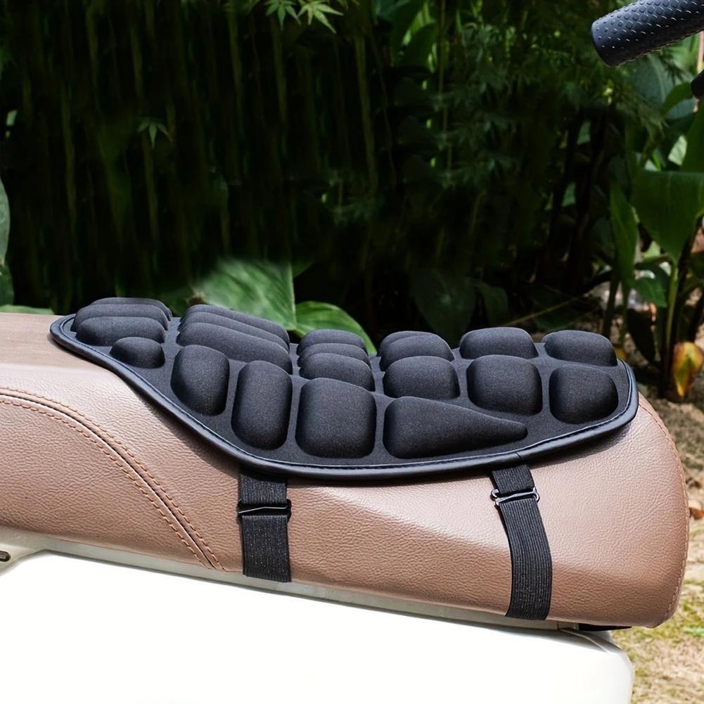 オートバイ/バイク シートクッション 滑り止め通気性衝撃吸収、ポリアミド素材、各種バイク・電動スクーター対応拍卖