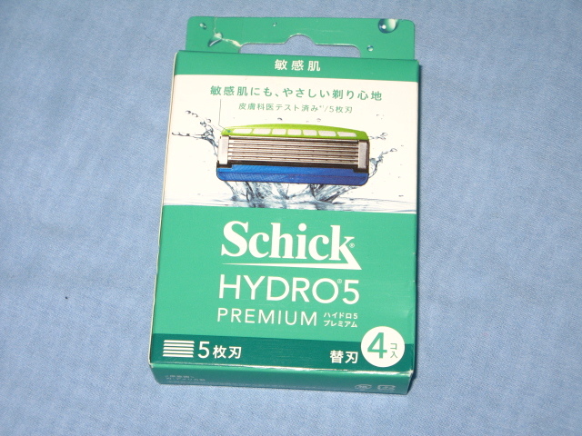 Schick/シック ハイドロ5プレミアム 敏感肌 4個 Schick HYDRO5 PREMIUM K846拍卖