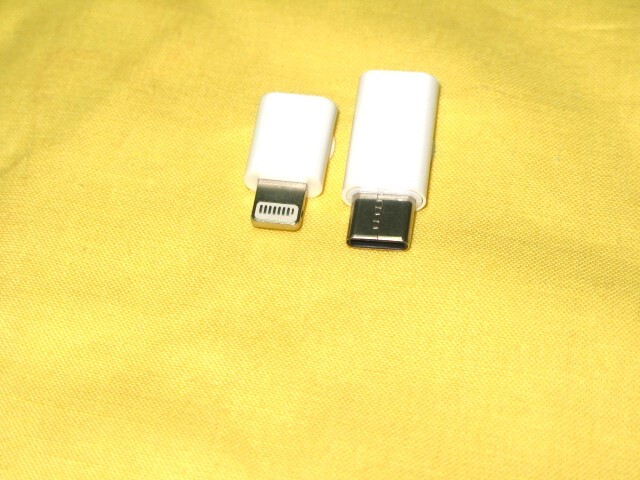 ★変換アダプター USB-Cアダプター Apple Lightning to USB C対応 iPhone 各1個 A拍卖