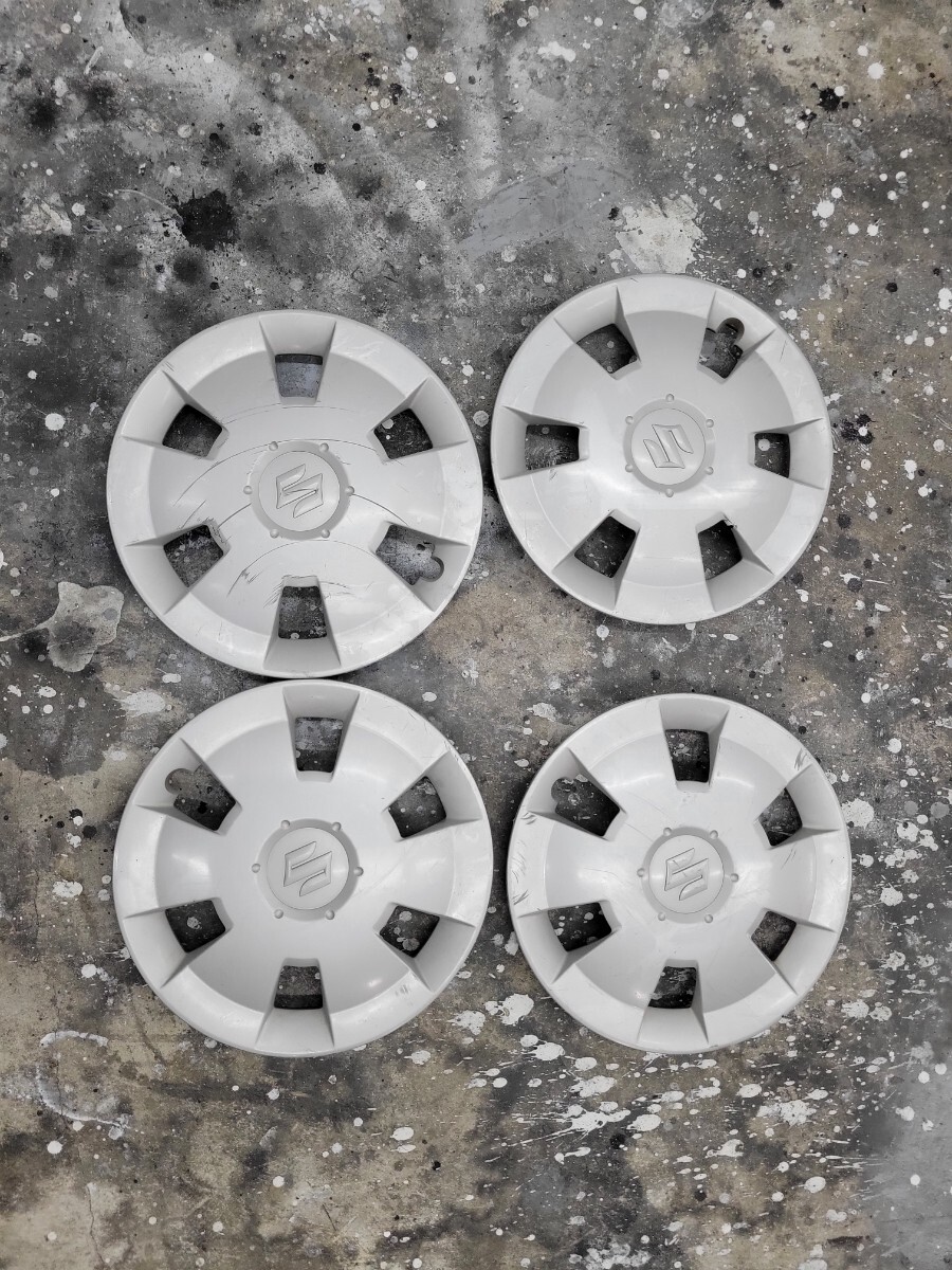 スズキ 純正 13インチ ホイールキャップ ホイールカバー ホイール カバー アルト HA24S ワゴンR MH21S MH22S MH23S 4枚拍卖