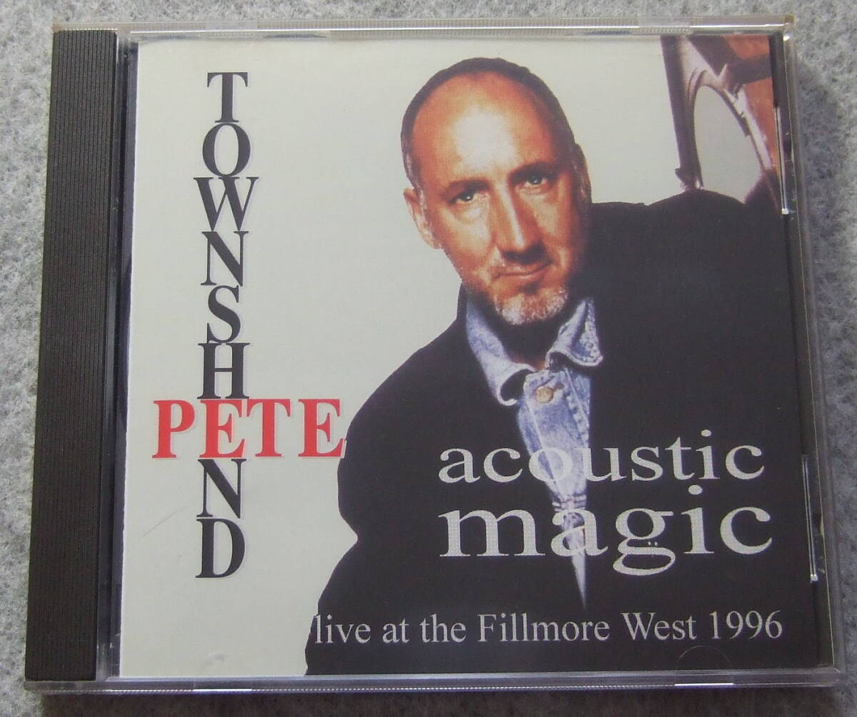 CD PETE TOWNSHEND acoustic magic live at the Fillmore West 1996 MOD 00197 ピート・タウンゼント // THE WHO ザ・フー拍卖