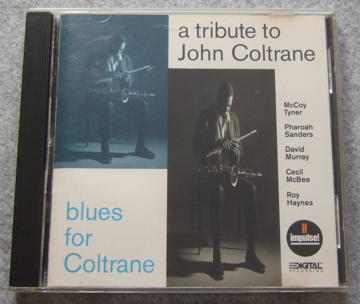 CD a tribute to John Coltrane blues for Coltrane McCoy Tyner Pharoah Sanders David Murray Cecil McBee Roy Haynes impulse!拍卖