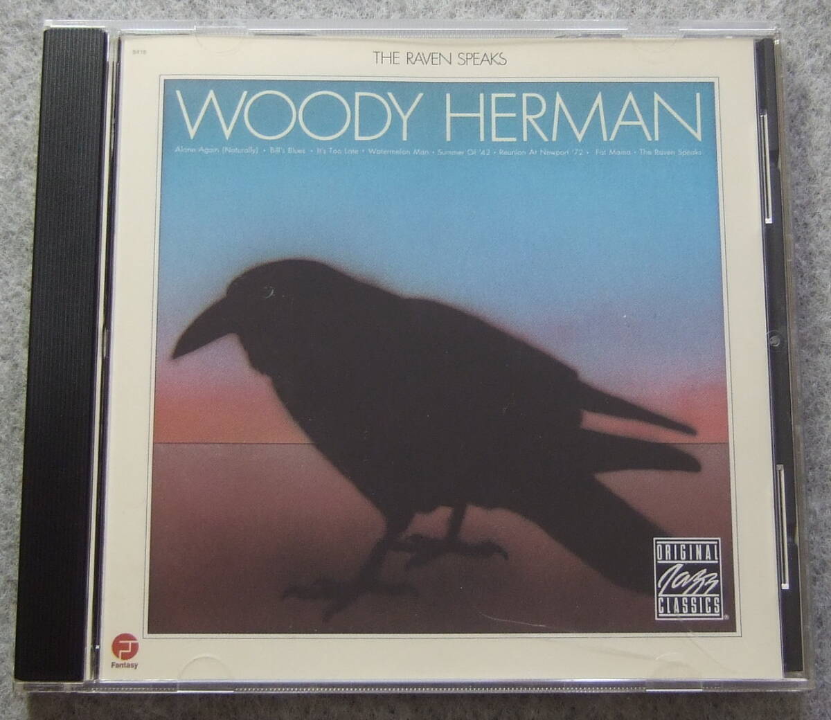 CD WOODY HERMAN THE RAVEN SPEAKS FANTASY OJCCD-663-2 ウディ・ハーマン拍卖