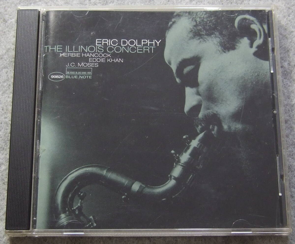 CD ERIC DOLPHY THE ILLINOIS CONCERT Blue Note 99826 Illinois on March 10, 1963 エリック・ドルフィー Herbie Hancock拍卖