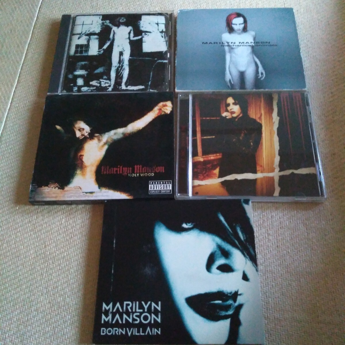MARILYN MANSON マリリン・マンソン CD 5枚 セット 音楽 洋楽 / BORN VILLAIN / HOLY WOOD / mechanical animals 他拍卖