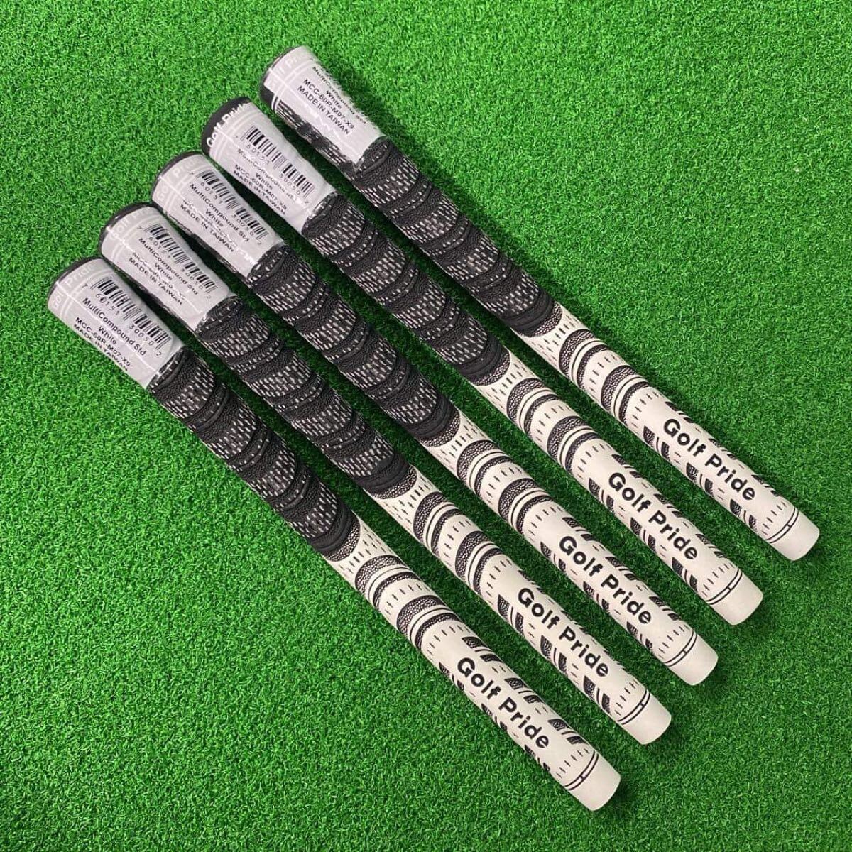 ホワイト5本 ゴルフプライド マルチ コンパウンドMCC-60R バックライン無し 拍卖