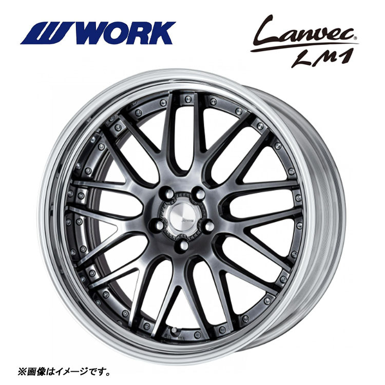 送料無料 ワーク WORK Lanvec LM1 STEP RIM DEEP RIM Odisk 11J-20 +84~-20 5H-114.3 (20インチ) 5H114.3 11J+84~-20【1本単品 新品】拍卖