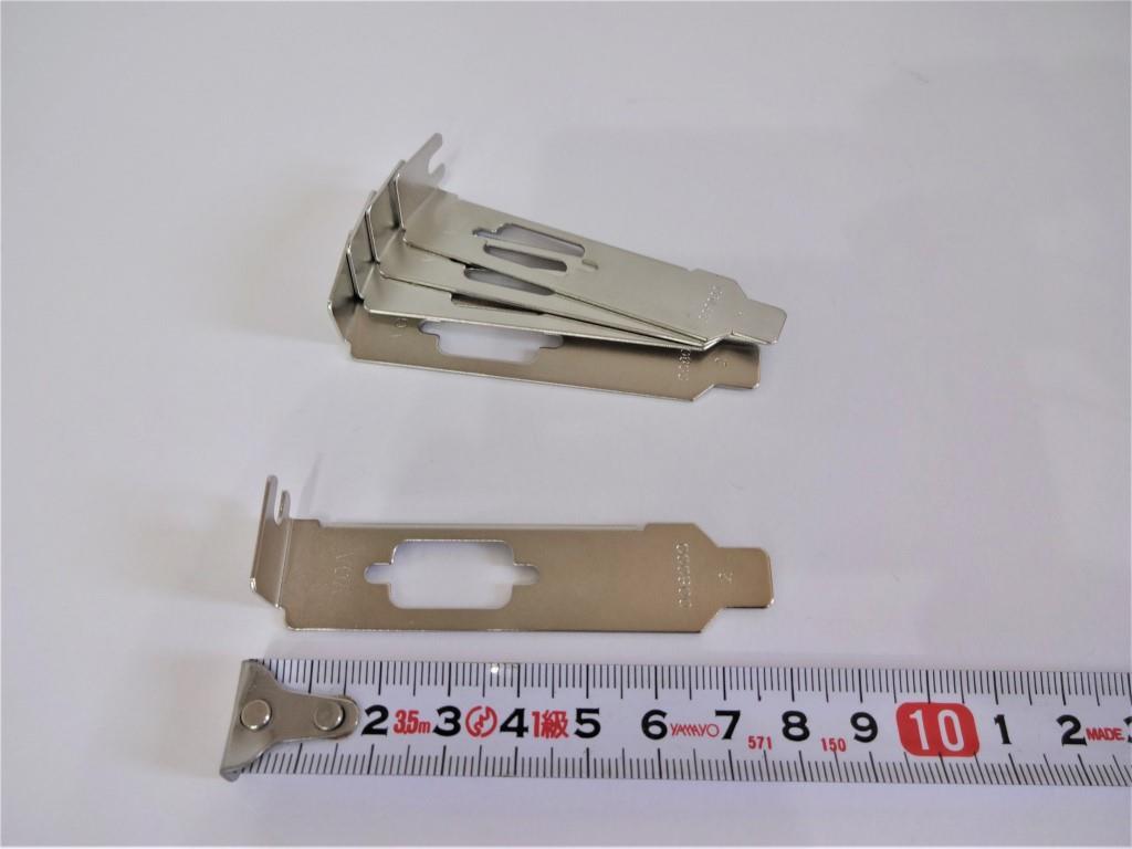 D-Sub(VGA)用 ロープロブラケット 5個セット 拍卖