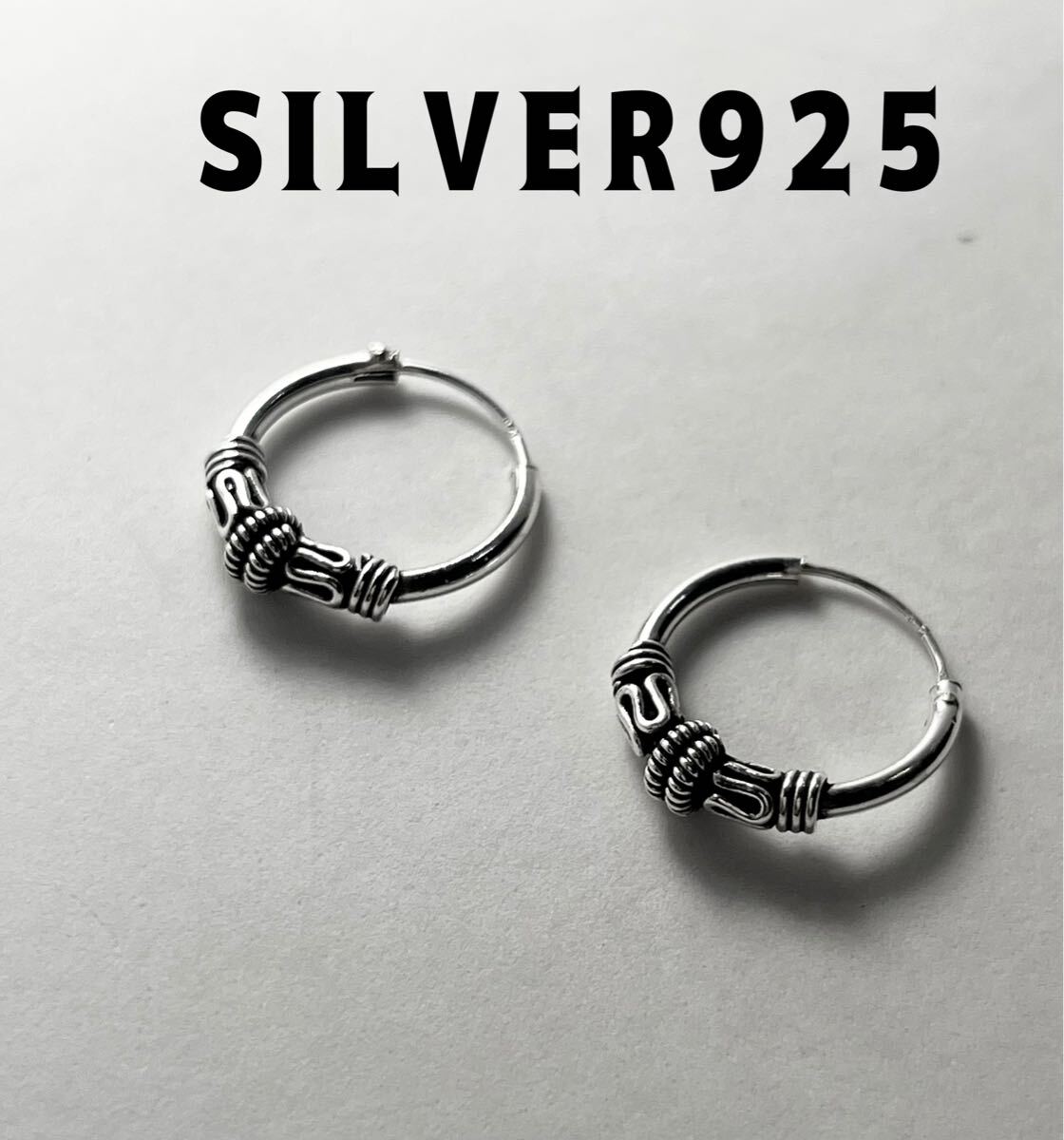 LME3G-Fいのs SV925 アクセサリー ピアスフープピアスSILVER925スターリングシルバー925高純度純銀オシャレペアs拍卖