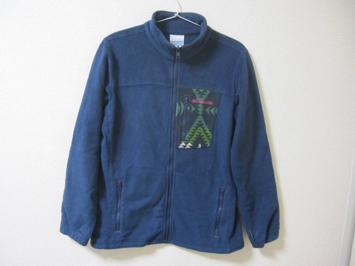 ☆Columbia コロンビア フリース ネイビー 女性 Lサイズ☆拍卖