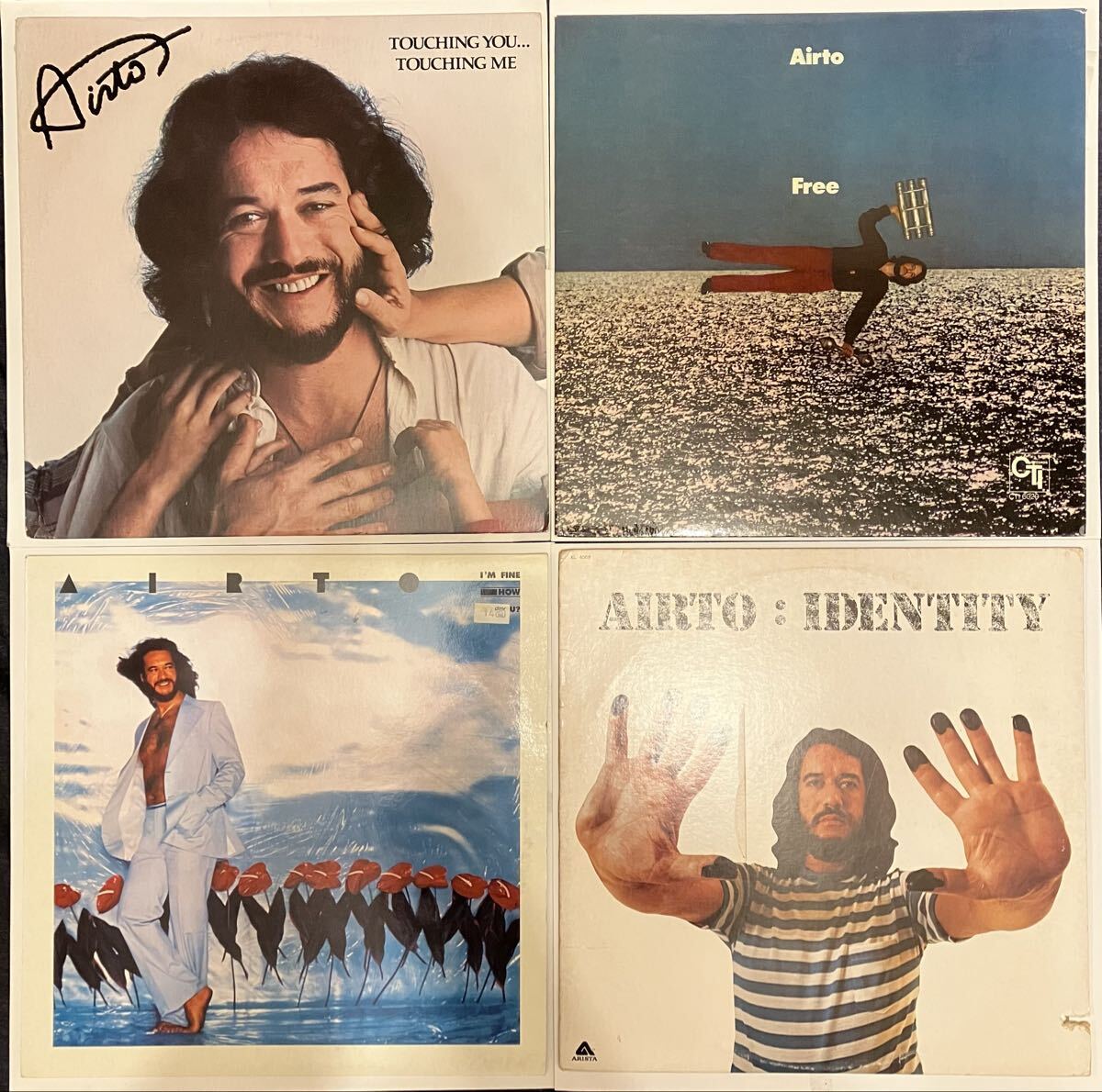 Airto Moreira 4枚セット拍卖
