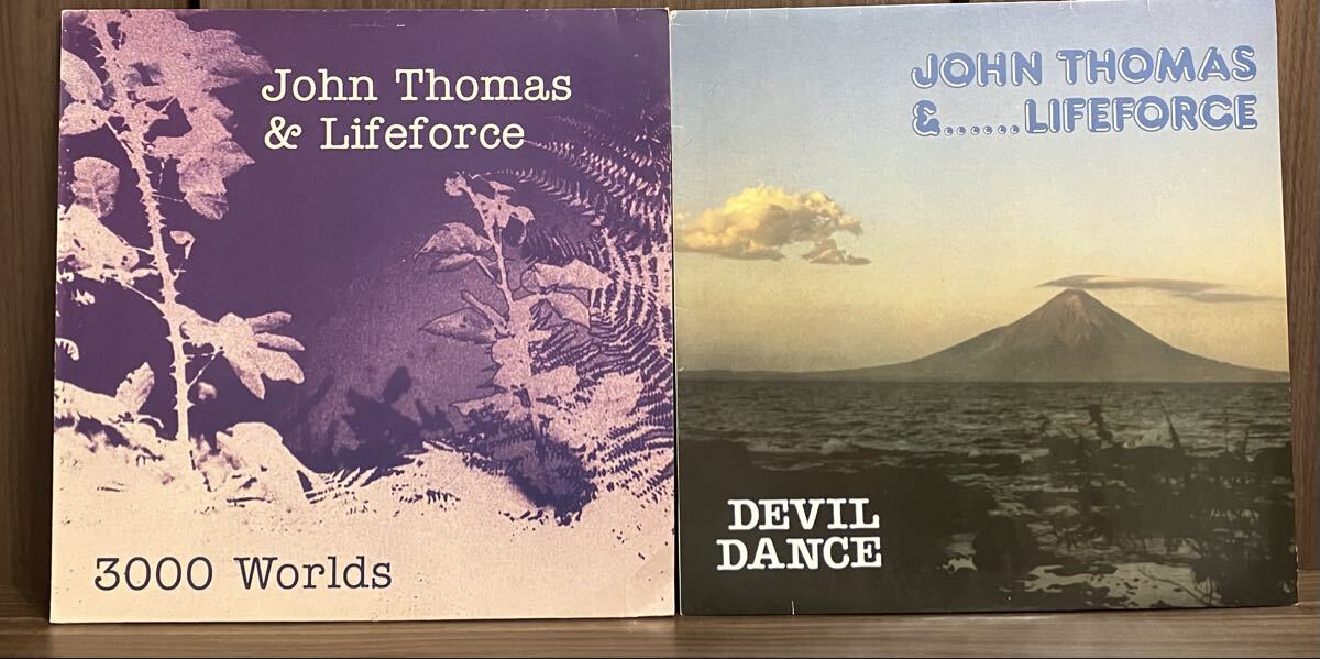 2枚セット レアグルーヴ本掲載 JOHN THOMAS & LIFEFORCE拍卖