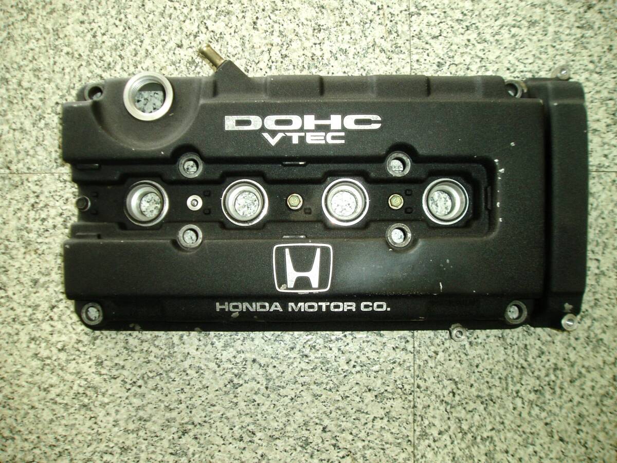 EG6シビックSiR/B16A用純正カムカバー/ヘッドカバー・カムプーリー調整用・加工品・中古!拍卖