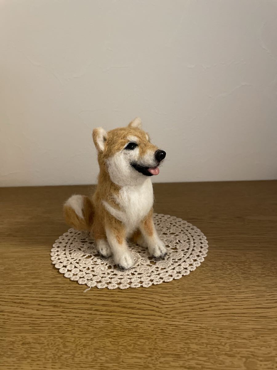 haru_totomama 羊毛フェルト 柴犬 ハンドメイド 犬 ミニチュア拍卖