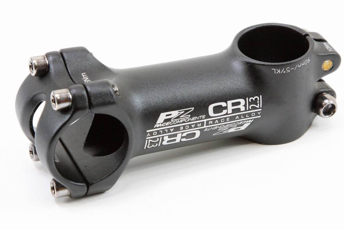 【即納】レア PZ Racing CR2.3 Φ31.8/90mm +-5度 軽量 150g アルミステム ブラック拍卖