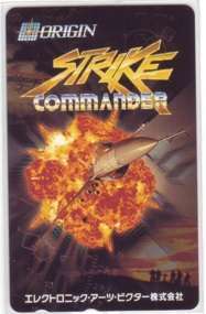 【テレカ】 STRIKE COMMANDER ストライク・コマンダー ORIGIN 4S-U0115 未使用・Aランク拍卖