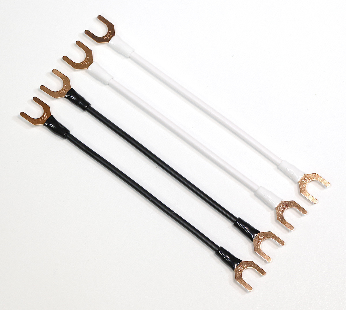 送料無料!オヤイデ OFC 無酸素銅 単線ジャンパーケーブル 4本set 純銅 非メッキ端子 無ハンダ oyaide拍卖