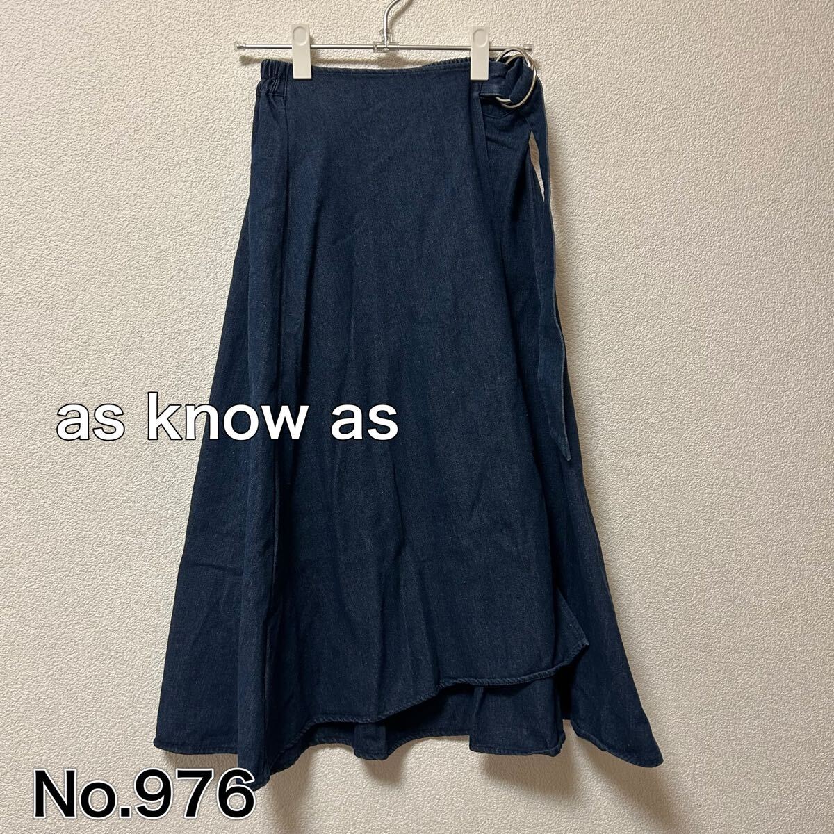 送料無料 匿名配送 as know as ロングスカート拍卖