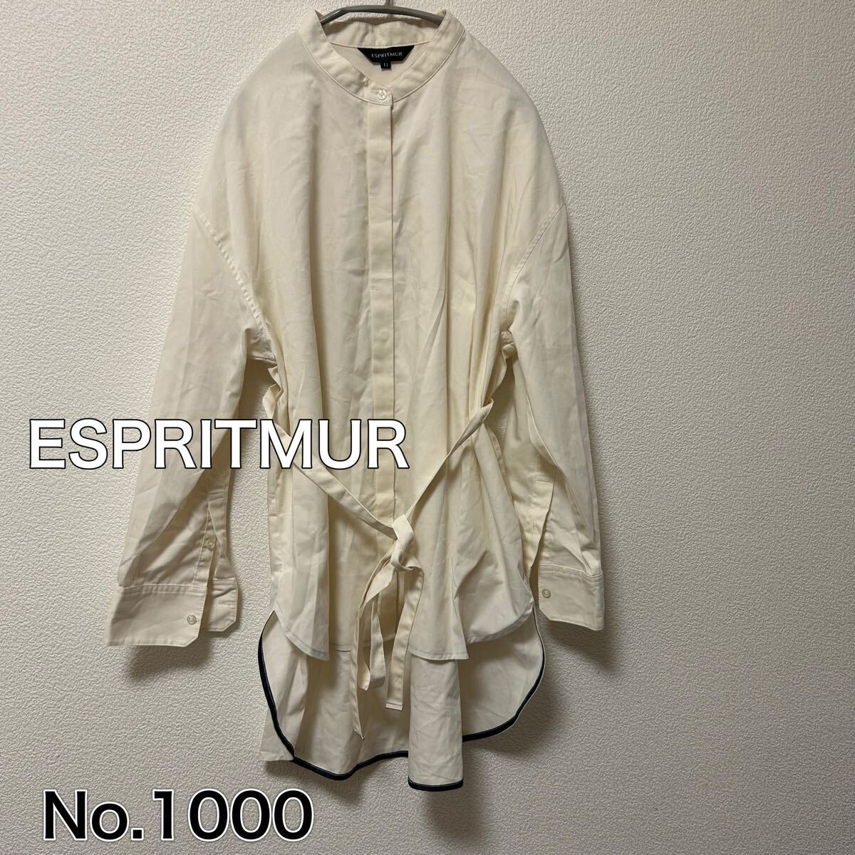 送料無料 匿名配送 ESPRITMUR エスプリーミュール 長袖シャツ拍卖