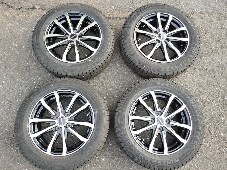 【即決】24年製☆ダンロップ☆ウインターマックスWM03☆175/65R15☆5.5J☆IS45☆アクア☆ヴィッツ☆スイフト☆スタッドレス拍卖
