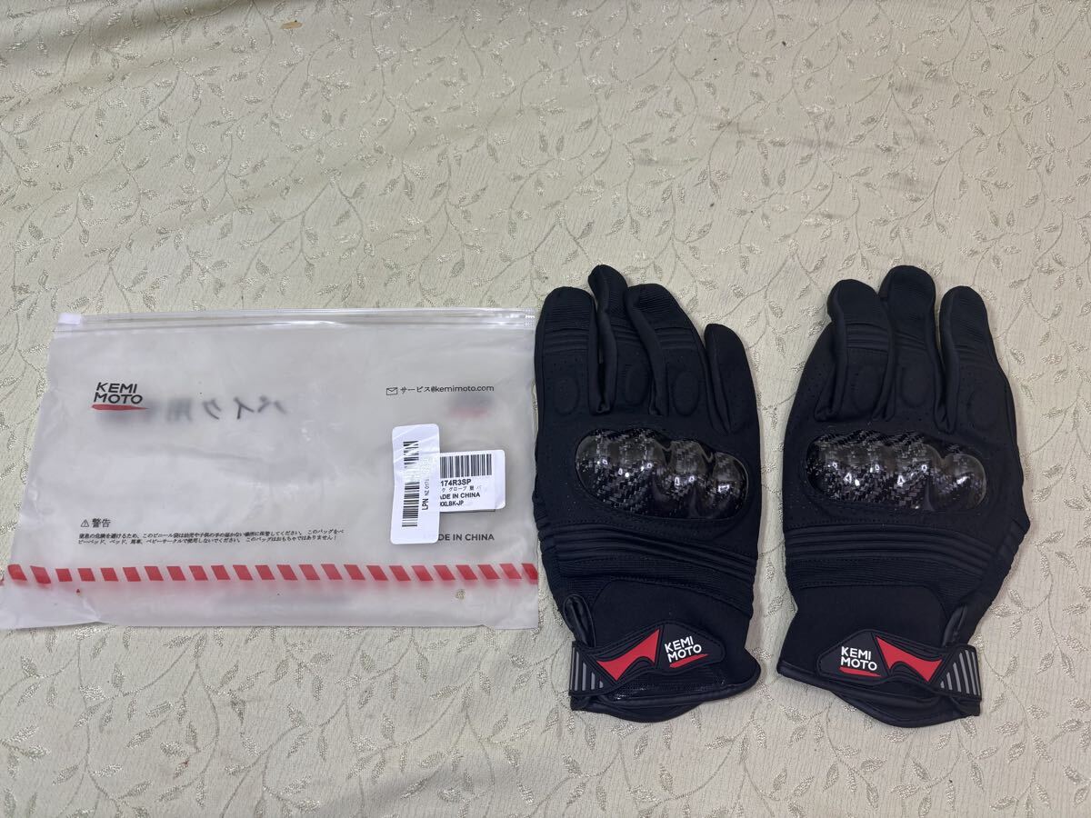●(あ11)② KEMIMOTO ケミモト F1109-05301グローブ 黒 ブラック XXLサイズ 拍卖