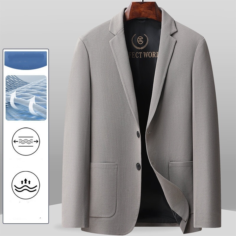 テーラードジャケット スーツジャケット カジュアルジャケット メンズ*新品 ブレザー 春服秋服紳士服【MA05】カーキ XL拍卖