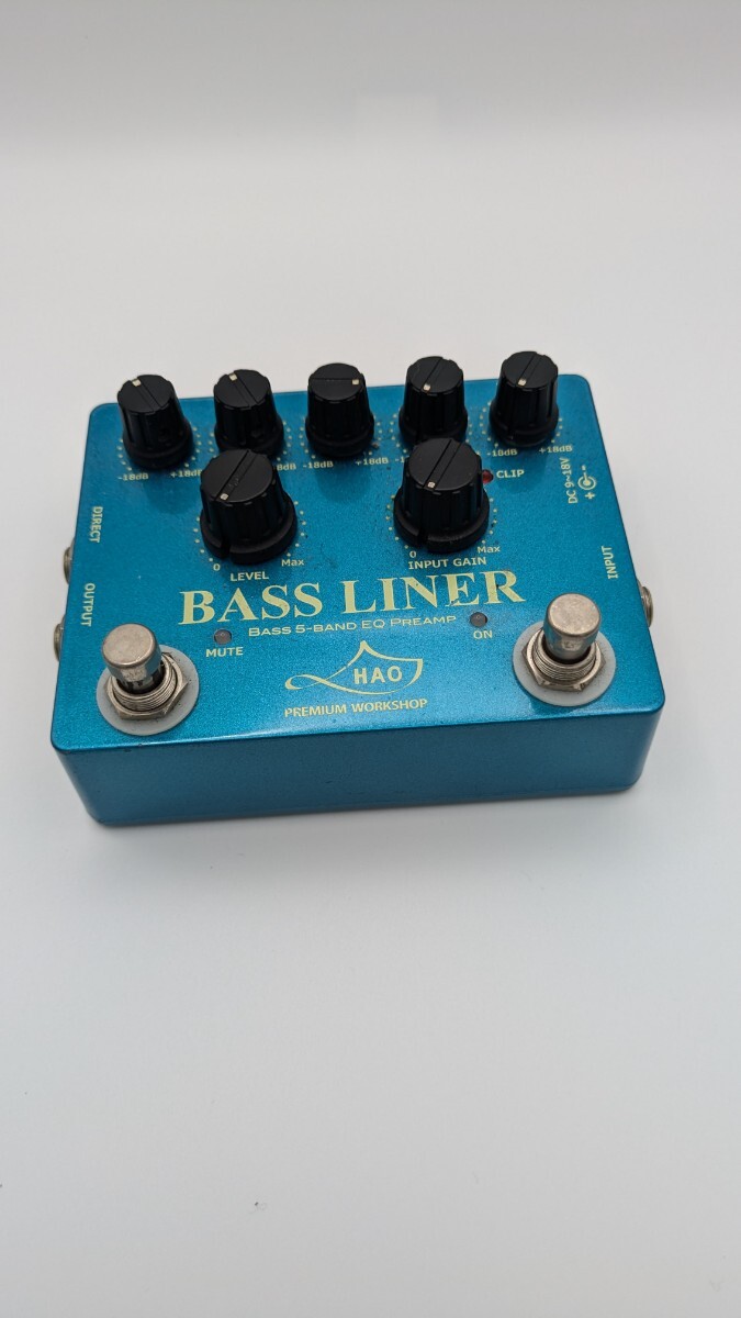 ハオ HAO BASS LINERベース用イコライザー BASS LINER 現状品 本体のみ拍卖