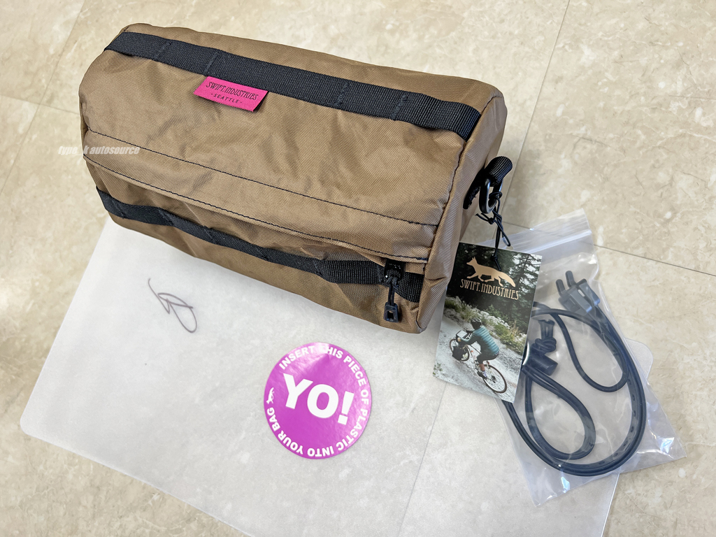 Swift Industries スウィフトインダストリーズ バンディト ハンドルバーバッグ ECOPAK-COYOTEコヨーテ USDM北米SURLYサーリーALLcity CRUST拍卖