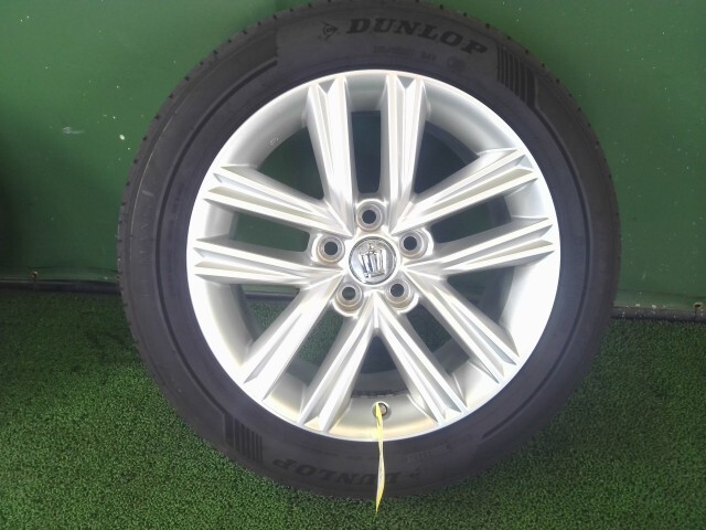 クラウン 210 タイヤホイール 純正 LEMANS V+ サマー 1本 215/55R17 6ミリ 5穴 17×7,5J +40 114.3 24年拍卖