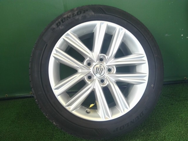 クラウン 210 タイヤホイール 純正 LEMANS V+ サマー 1本 215/55R17 17×7,5J 5穴 114.3 +40 24年拍卖