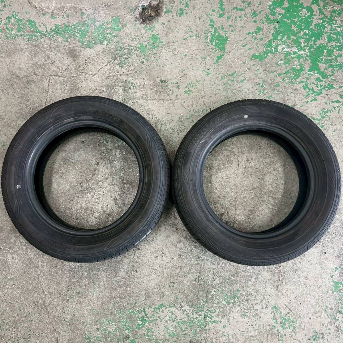 ■中古タイヤ 2022年製 ダンロップ 155/65R13 2本■092704K拍卖