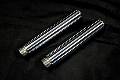 日本製です SR400 SR500 ステンレス製フォークジョイント 100ミリ 純正フロントフォークを交換せずに100ミリ延長できるKITです! 拍卖