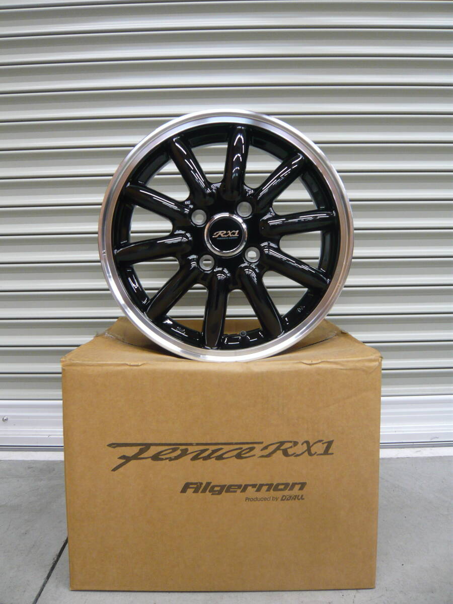 全国送料込☆新品セット☆フェニーチェRX-1☆14×4.5J+45☆100/4H☆軽自動車N-BOXタントムーヴスペーシアワゴンRウェイクデリカミニ拍卖